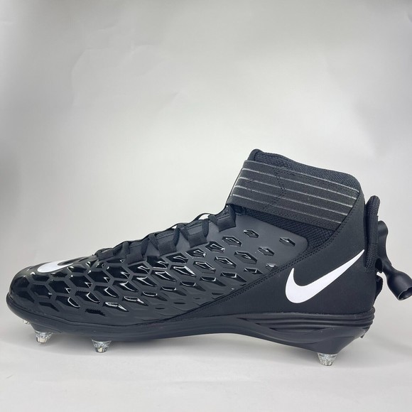 Nike Mens Force Savage Pro 2 Black Football Cleats Size 17 BV3981-001 main image 5